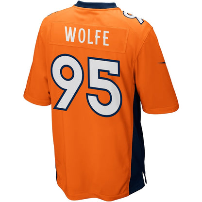 Denver Broncos S Derek Wolfe 509 NFL jersey front view