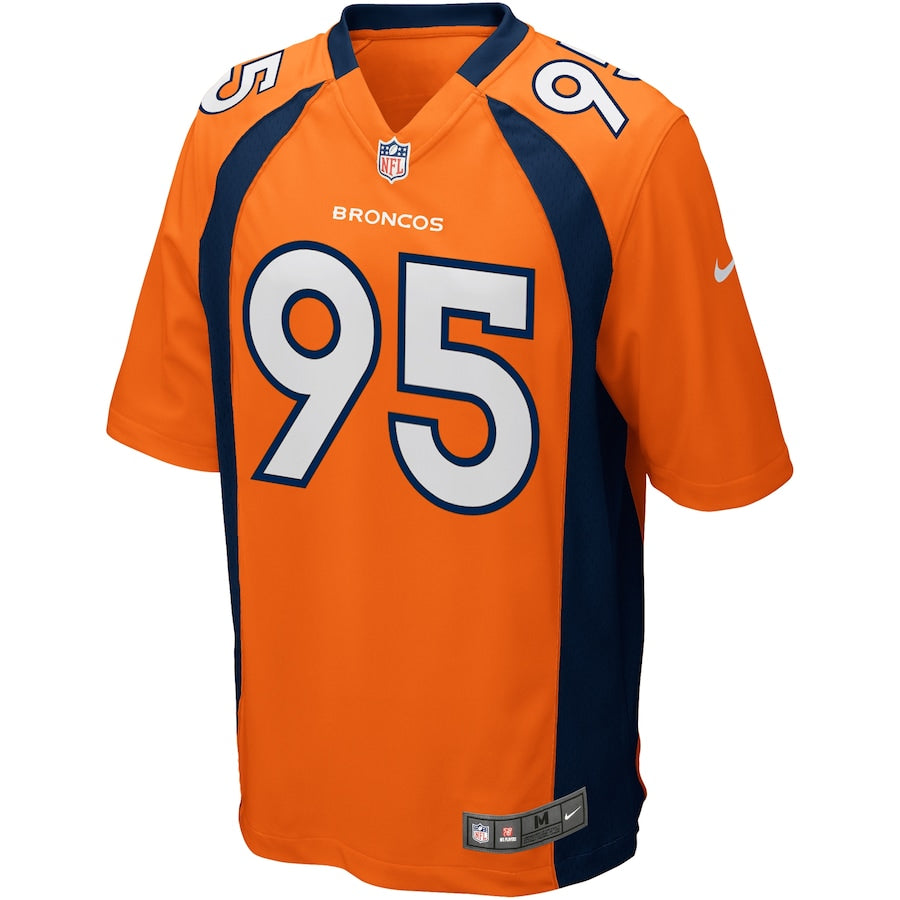 Denver Broncos S Derek Wolfe 509 NFL jersey front view