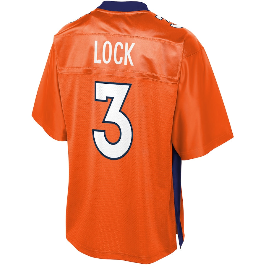 Denver Broncos Drew Lock Big Tall 349 NFL jersey front view
