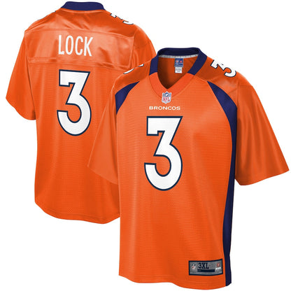 Denver Broncos Drew Lock Big Tall 349 NFL jersey front view