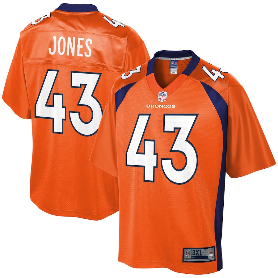 Denver Broncos Joseph Jones Big Tall 402 NFL jersey front view