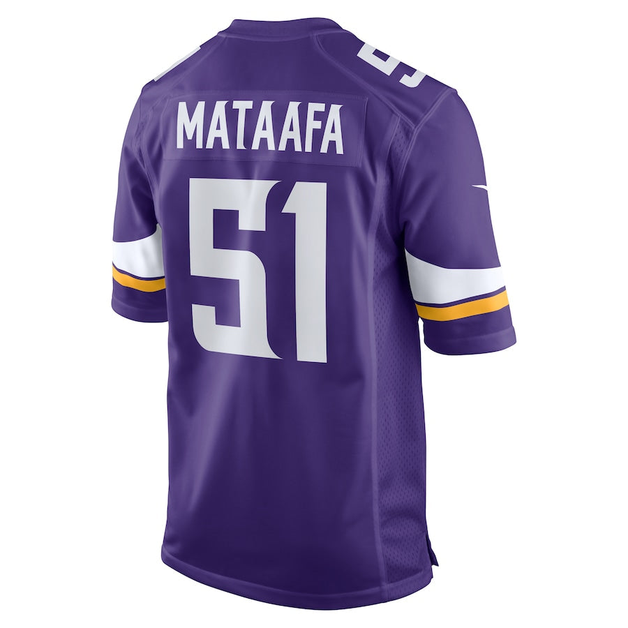 Minnesota Vikings Hercules Mataafa 589 NFL jersey front view