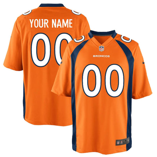 Denver Broncos Customized 354 NFL jersey front view