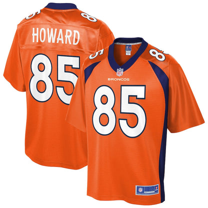 Denver Broncos Bug Howard 468 NFL jersey front view