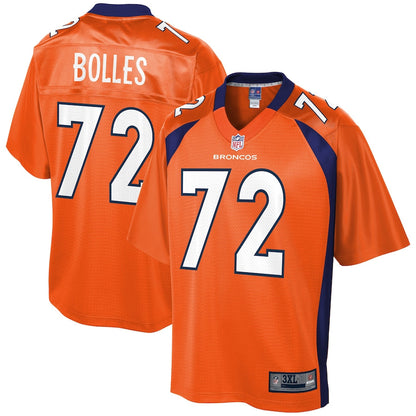 Denver Broncos Garrett Bolles Big Tall 427 NFL jersey front view