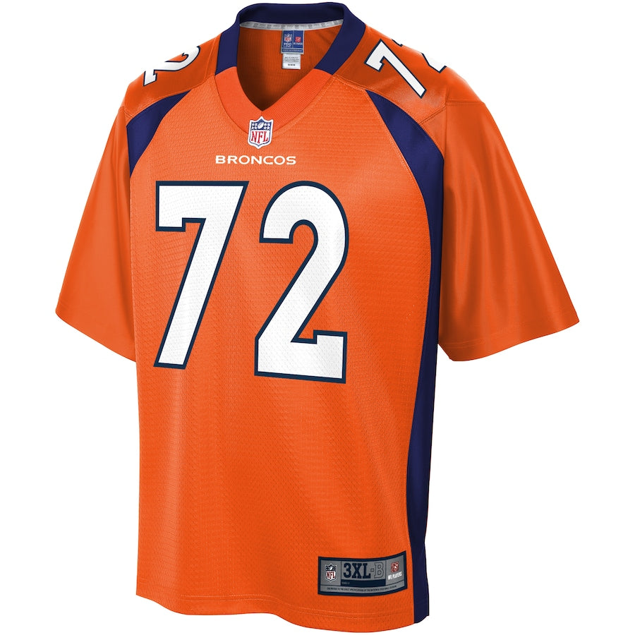 Denver Broncos Garrett Bolles Big Tall 427 NFL jersey front view