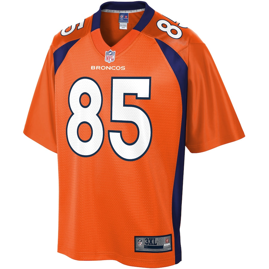 Denver Broncos Bug Howard Big Tall 435 NFL jersey front view