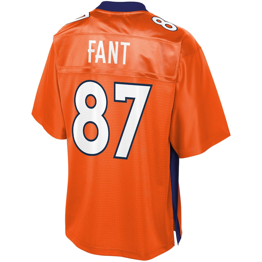 Denver Broncos Noah Fant Big Tall 417 NFL jersey front view