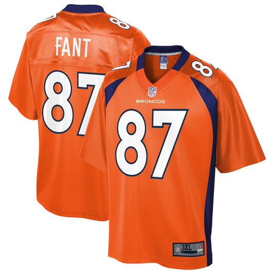 Denver Broncos Noah Fant Big Tall 417 NFL jersey front view