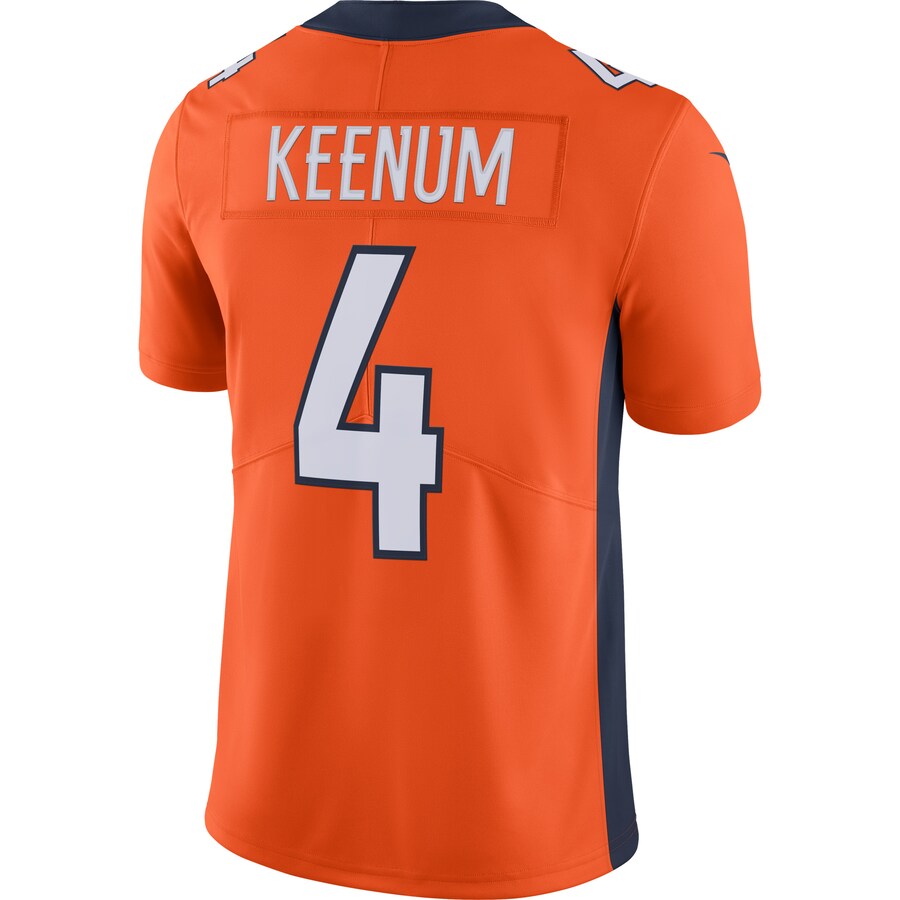 Denver Broncos Case Keenum 500 NFL jersey front view