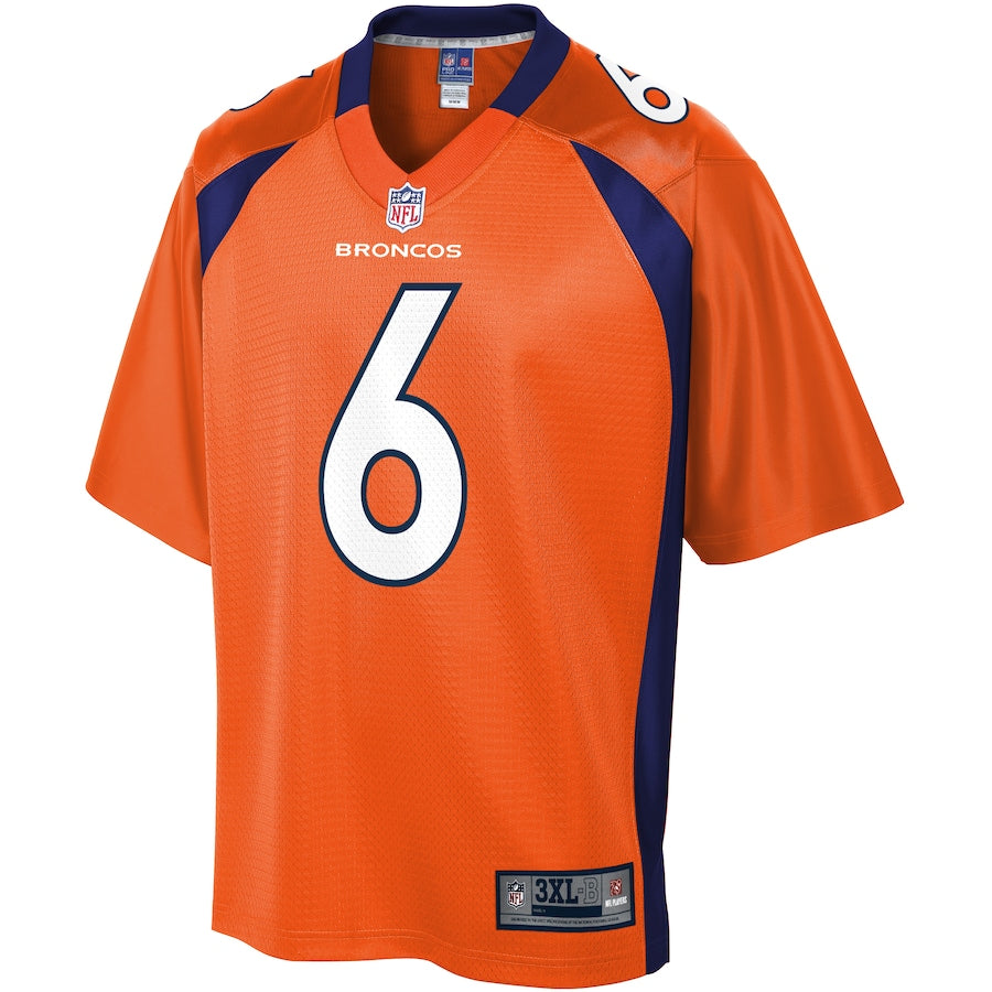 Denver Broncos Colby Wadman Big Tall 446 NFL jersey front view