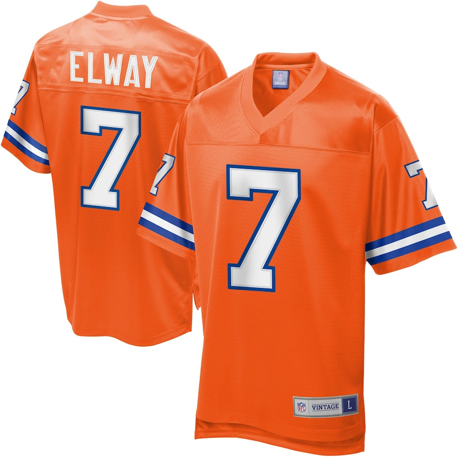 Denver Broncos John Elway 378 NFL jersey front view