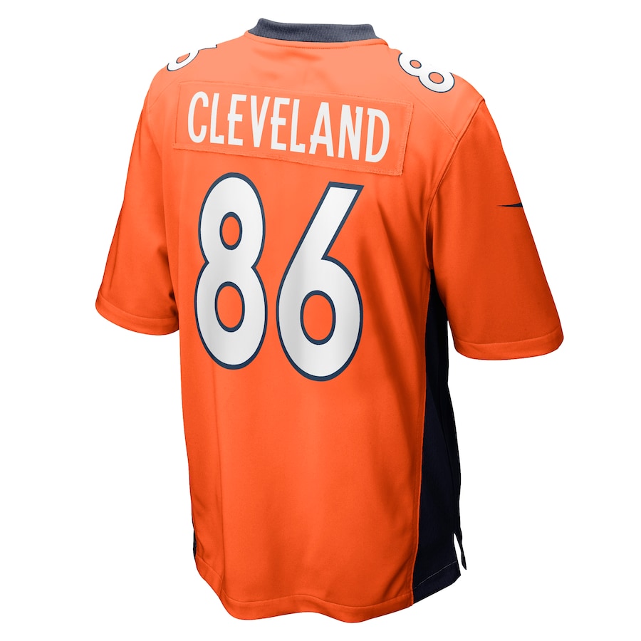 Denver Broncos Tyrie Cleveland 328 NFL jersey front view