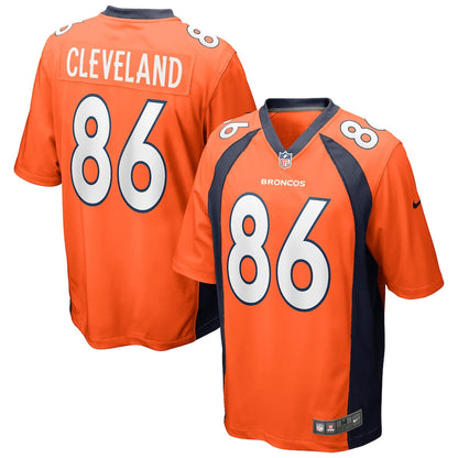 Denver Broncos Tyrie Cleveland 328 NFL jersey front view