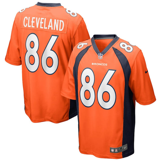 Denver Broncos Tyrie Cleveland 328 NFL jersey front view