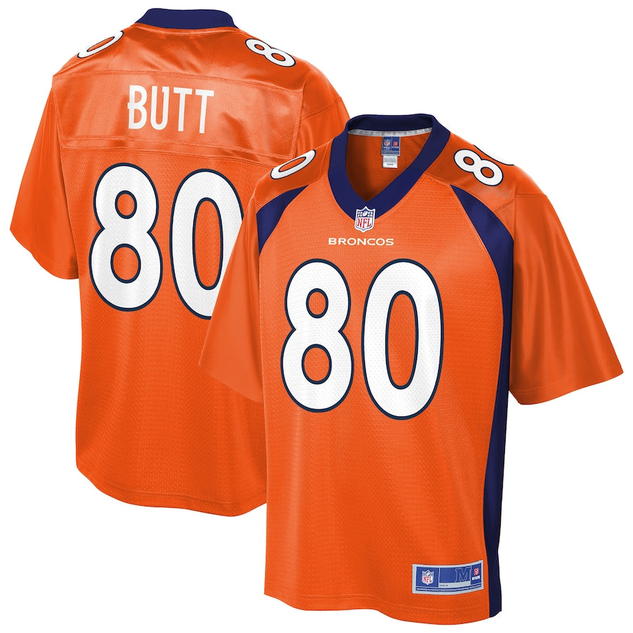 Denver Broncos Jake Butt 346 NFL jersey front view