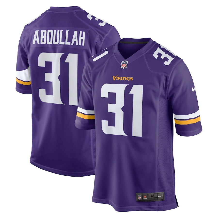 Minnesota Vikings Ameer Abdullah 584 NFL jersey front view