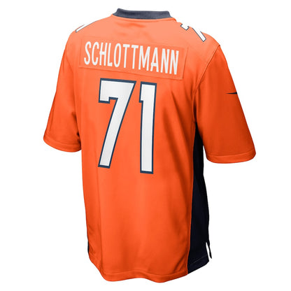 Denver Broncos Austin Schlottmann 322 NFL jersey front view