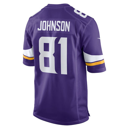Minnesota Vikings Bisi Johnson 573 NFL jersey front view