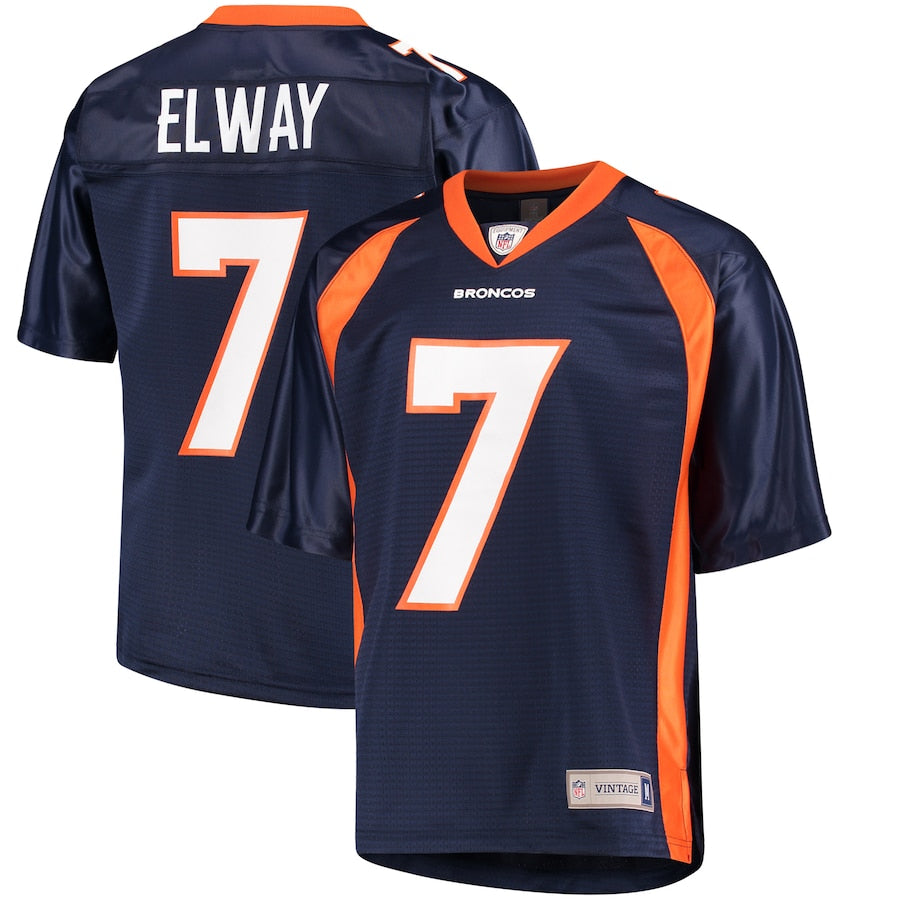 Denver Broncos John Elway 457 NFL jersey front view