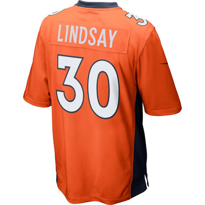 Denver Broncos Phillip Lindsay 338 NFL jersey front view