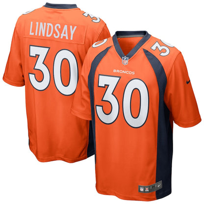 Denver Broncos Phillip Lindsay 338 NFL jersey front view