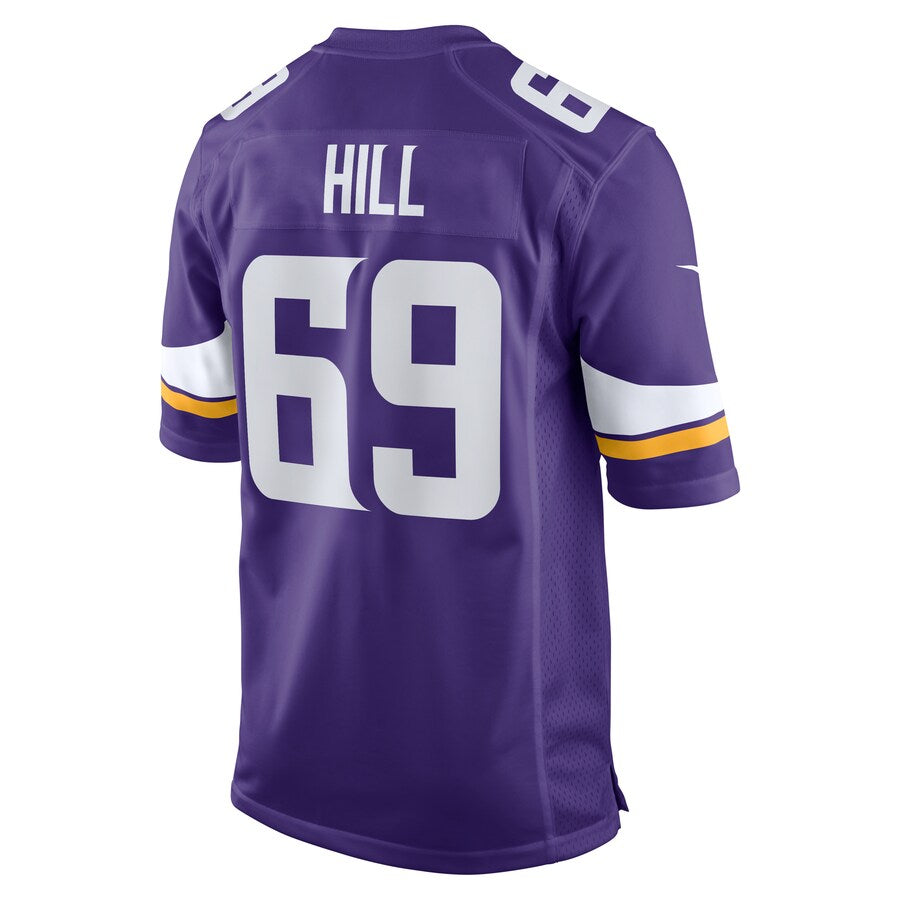 Minnesota Vikings Rashod Hill 591 NFL jersey front view