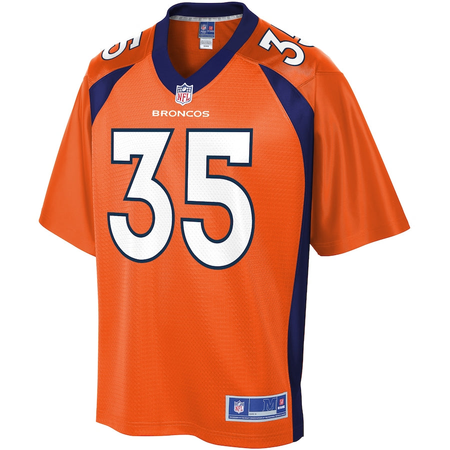 Denver Broncos Tyvis Powell 485 NFL jersey front view