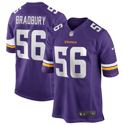 Minnesota Vikings Garret Bradbury 579 NFL jersey front view