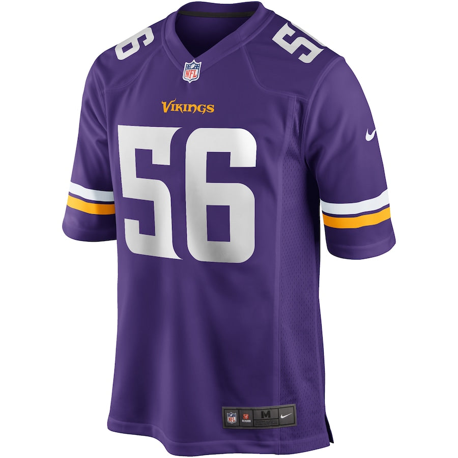 Minnesota Vikings Garret Bradbury 579 NFL jersey front view