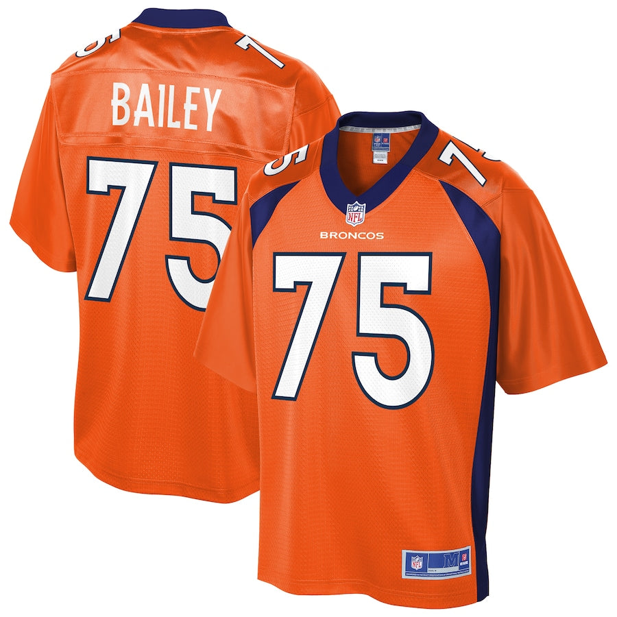 Denver Broncos Quinn Bailey 518 NFL jersey front view
