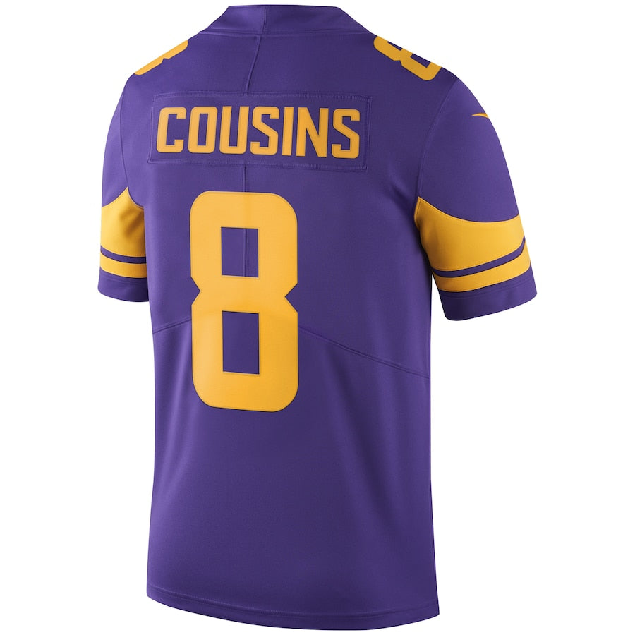 Minnesota Vikings Kirk Cousins 566 NFL jersey front view