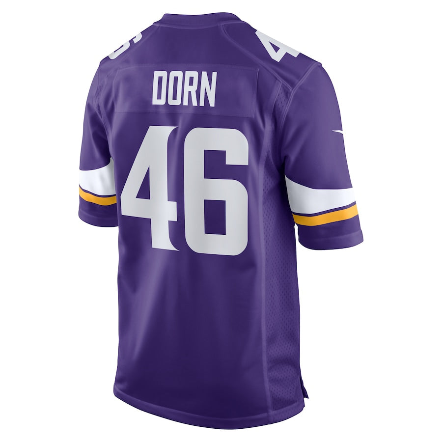 Minnesota Vikings Myles Dorn 588 NFL jersey front view