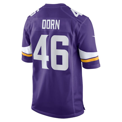 Minnesota Vikings Myles Dorn 588 NFL jersey front view