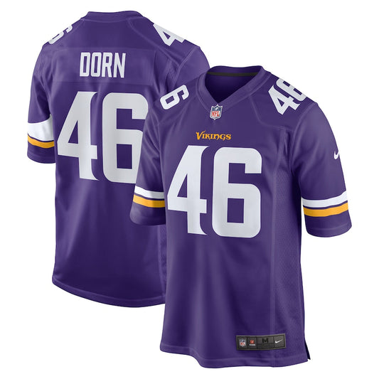 Minnesota Vikings Myles Dorn 588 NFL jersey front view