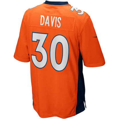 Denver Broncos Terrell Davis 303 NFL jersey front view