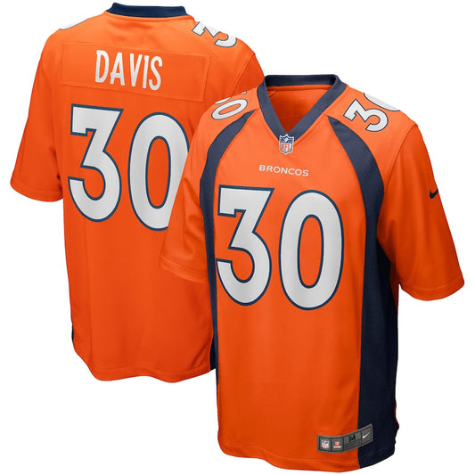 Denver Broncos Terrell Davis 303 NFL jersey front view