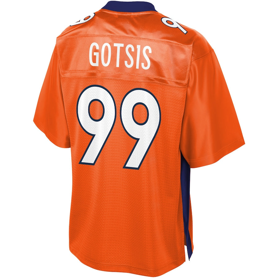 Denver Broncos Adam Gotsis 480 NFL jersey front view