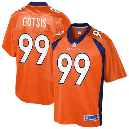 Denver Broncos Adam Gotsis 480 NFL jersey front view