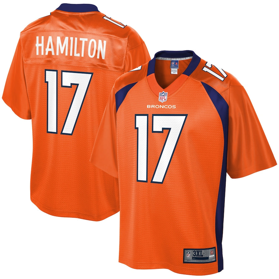 Denver Broncos Daesean Hamilton Big Tall 399 NFL jersey front view