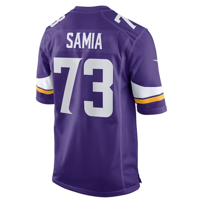 Minnesota Vikings Dru Samia 592 NFL jersey front view
