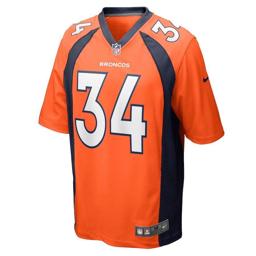 Denver Broncos Essang Bassey 315 NFL jersey front view