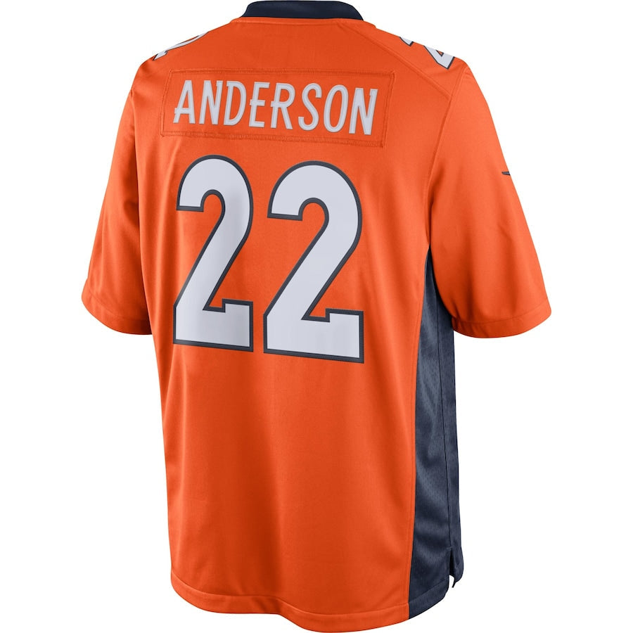 Denver Broncos Cj Anderson 514 NFL jersey front view
