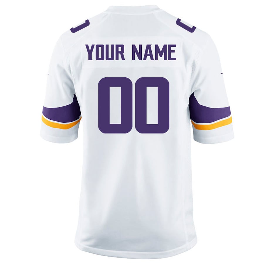 Minnesota Vikings Customized 534 NFL jersey front view