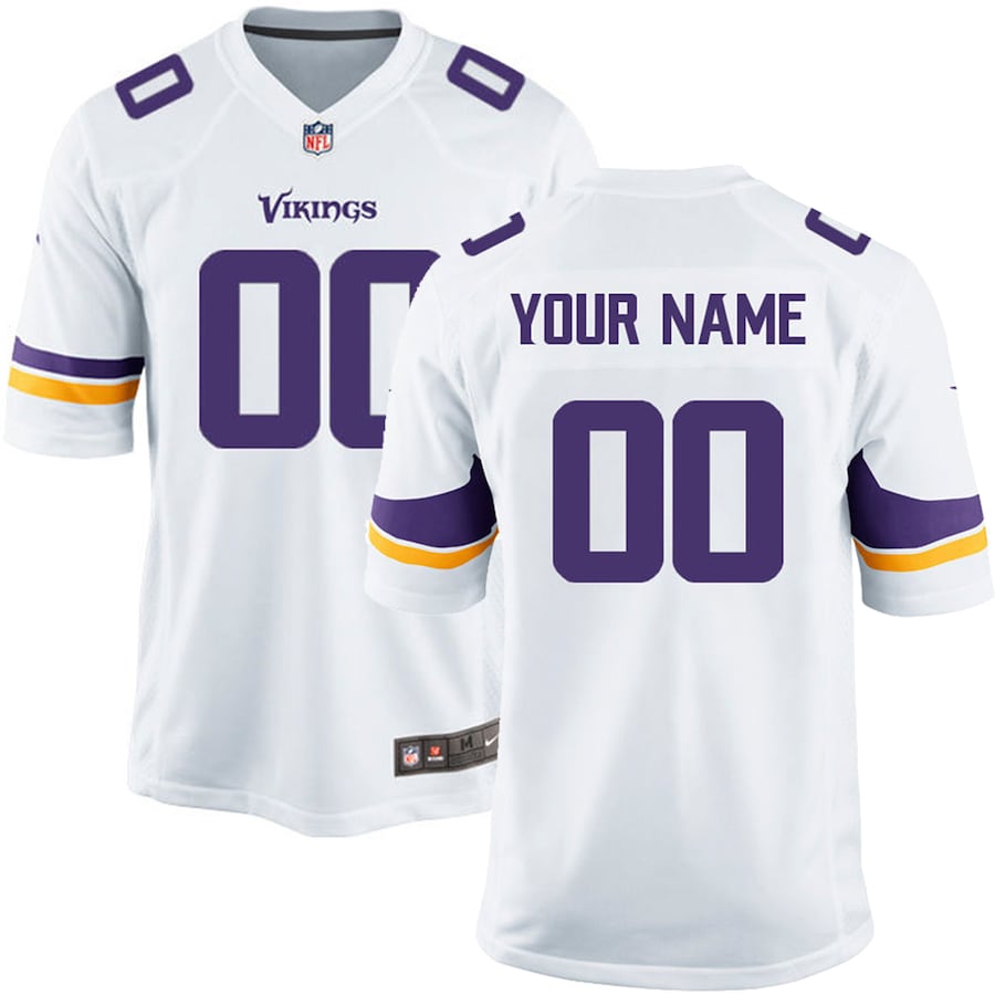 Minnesota Vikings Customized 534 NFL jersey front view