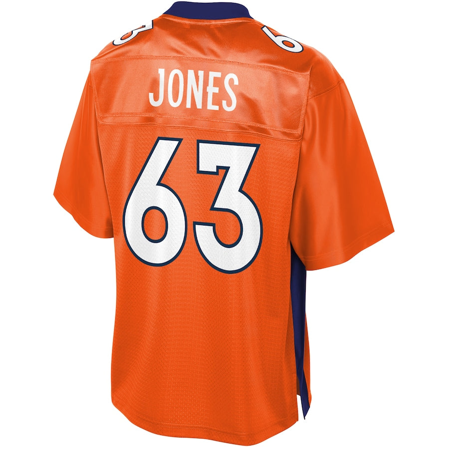Denver Broncos Tyler Jones Big Tall 423 NFL jersey front view