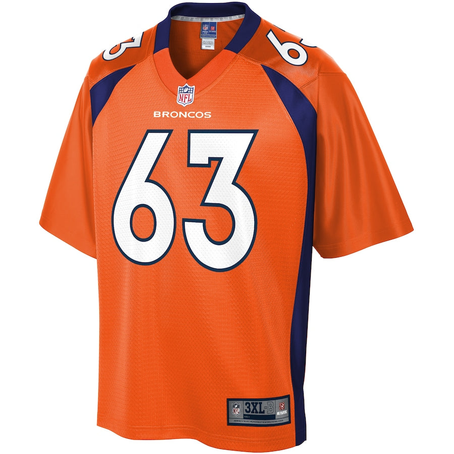 Denver Broncos Tyler Jones Big Tall 423 NFL jersey front view