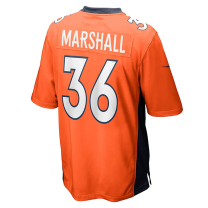 Denver Broncos Trey Marshall 316 NFL jersey front view