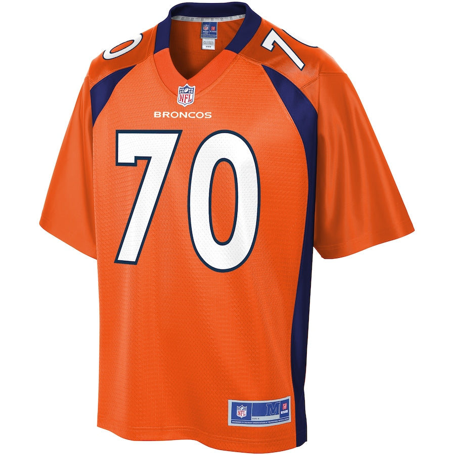 Denver Broncos Jawuan James 494 NFL jersey front view