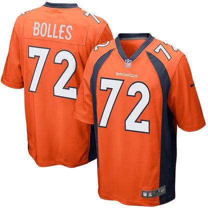 Denver Broncos Garett Bolles 373 NFL jersey front view